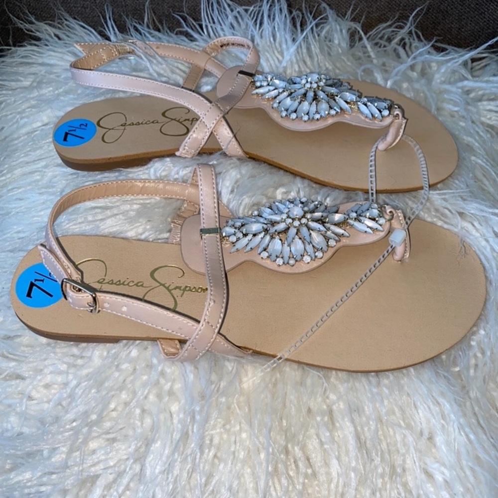 NWT Jessica Simpson ornate sandals size 7